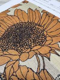 KKP1888-D91 Piel De Tiburón Similar Al Lino[Fabrica Textil] Uni Textile(Estudio Komon) Subfoto