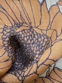 KKP1888-D91 Piel De Tiburón Similar Al Lino[Fabrica Textil] Uni Textile(Estudio Komon) Subfoto