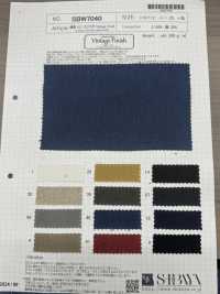 SBW7040 Lino/lino 10/1 Taladro Acabado Vintage[Fabrica Textil] SHIBAYA Subfoto