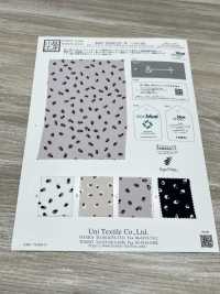 KKP2245E2X-W-DSB-302 Superficie Rugosa Satinada Trasera ECO Ancho Amplio[Fabrica Textil] Uni Textile(Estudio Komon) Subfoto