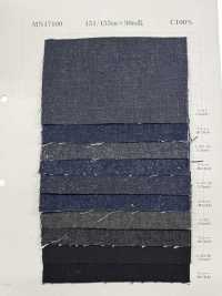 MN17100 Mezclilla Lavada De 10 Oz[Fabrica Textil] Textiles Yoshiwa Subfoto