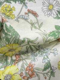 28114 Cordot Organics® - Césped De 60 Hilos, Estampado Floral Retro[Fabrica Textil] SUNWELL Subfoto