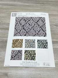 KKP2338-D373A Chirimen Chirimen®[Fabrica Textil] Uni Textile(Estudio Komon) Subfoto