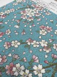 KKP2338-D382A Chirimen Chirimen®[Fabrica Textil] Uni Textile(Estudio Komon) Subfoto