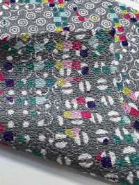 KKP2338-D521A Chirimen Chirimen®[Fabrica Textil] Uni Textile(Estudio Komon) Subfoto