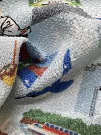 KKP2338-DB-99 Chirimen Chirimen®[Fabrica Textil] Uni Textile(Estudio Komon) Subfoto