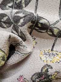 KKP2338-DB-12 Chirimen Chirimen®[Fabrica Textil] Uni Textile(Estudio Komon) Subfoto