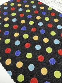 KKP2338-DB-81 Chirimen Chirimen®[Fabrica Textil] Uni Textile(Estudio Komon) Subfoto