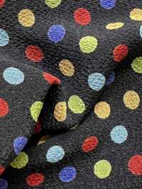 KKP2338-DB-81 Chirimen Chirimen®[Fabrica Textil] Uni Textile(Estudio Komon) Subfoto