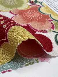 KKP2338-DHM-111 Chirimen Chirimen®[Fabrica Textil] Uni Textile(Estudio Komon) Subfoto