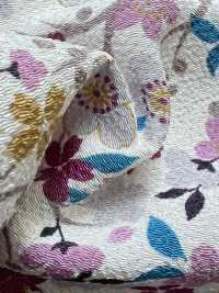 KKP2338-DHM-108 Futako Chirimen Estampado Multicolor[Fabrica Textil] Uni Textile(Estudio Komon) Subfoto