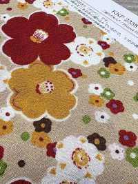 KKP2338-DHM-103 Futako Chirimen Estampado Multicolor[Fabrica Textil] Uni Textile(Estudio Komon) Subfoto