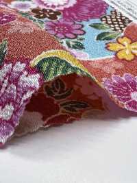 KKP2338-DHM-102 Chirimen Chirimen®[Fabrica Textil] Uni Textile(Estudio Komon) Subfoto