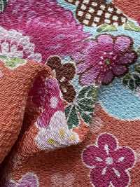 KKP2338-DHM-102 Chirimen Chirimen®[Fabrica Textil] Uni Textile(Estudio Komon) Subfoto