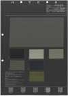 NY5230B Nailon W Ripstop Sin Patrón Color Repelente Al Agua