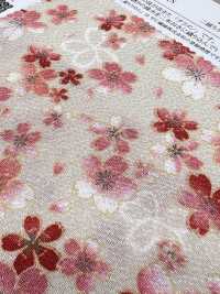 KKP2338-DHM-83 Futako Chirimen Estampado Multicolor[Fabrica Textil] Uni Textile(Estudio Komon) Subfoto