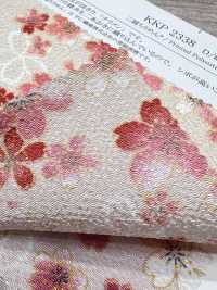 KKP2338-DHM-83 Futako Chirimen Estampado Multicolor[Fabrica Textil] Uni Textile(Estudio Komon) Subfoto