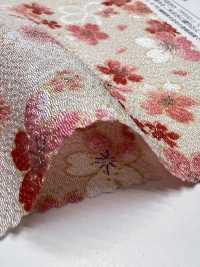 KKP2338-DHM-83 Futako Chirimen Estampado Multicolor[Fabrica Textil] Uni Textile(Estudio Komon) Subfoto