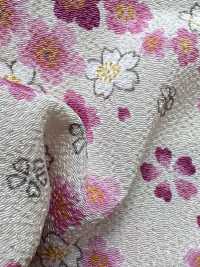 KKP2338-DHM-84 Chirimen Chirimen®[Fabrica Textil] Uni Textile(Estudio Komon) Subfoto