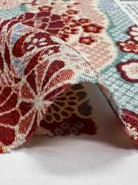 KKP2338-D-HANAZUKUSI Flores Futako Chirimen[Fabrica Textil] Uni Textile(Estudio Komon) Subfoto