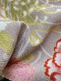 KKP2338-D-HANAMIYABI Futako Chirimen Hana Miyabi[Fabrica Textil] Uni Textile(Estudio Komon) Subfoto