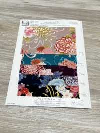 KKP2338-D-HANAMIYABI Futako Chirimen Hana Miyabi[Fabrica Textil] Uni Textile(Estudio Komon) Subfoto