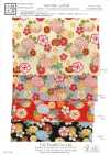 KKP2338-D-HANAKOMATI Chirimen doble® Hanakomachi