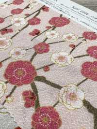 KKP2338-D-SIDAREUME Futako Chirimen Ciruela Llorona[Fabrica Textil] Uni Textile(Estudio Komon) Subfoto