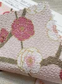 KKP2338-D-SIDAREUME Futako Chirimen Ciruela Llorona[Fabrica Textil] Uni Textile(Estudio Komon) Subfoto