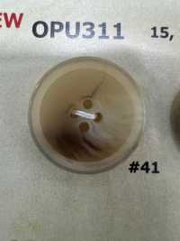 OPU311 Botones De Resina De 4 Agujeros De Cuerno De Búfalo De Agua[Botón] DAIYA BUTTON(DAIYA BUTTON) Subfoto