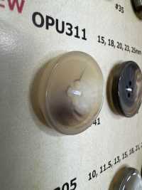 OPU311 Botones De Resina De 4 Agujeros De Cuerno De Búfalo De Agua[Botón] DAIYA BUTTON(DAIYA BUTTON) Subfoto