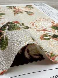 KKP2338-D-KIKUNOMAI Danza Del Crisantemo Futako Chirimen[Fabrica Textil] Uni Textile(Estudio Komon) Subfoto