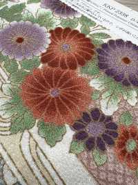 KKP2338-D-KIKUSUI Futako Chirimen Kikusui[Fabrica Textil] Uni Textile(Estudio Komon) Subfoto