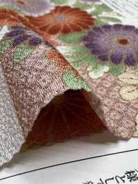 KKP2338-D-KIKUSUI Futako Chirimen Kikusui[Fabrica Textil] Uni Textile(Estudio Komon) Subfoto