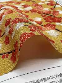 KKP2338-D-KOHARUUME Futako Chirimen Koharu Ume[Fabrica Textil] Uni Textile(Estudio Komon) Subfoto