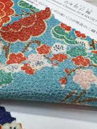 KKP2338-D-MATUNIUME Futako Chirimen Pino Y Ciruela[Fabrica Textil] Uni Textile(Estudio Komon) Subfoto