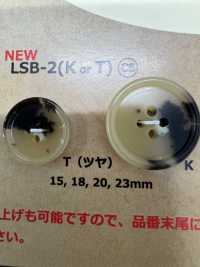 LSB2 Botón De Resina De 4 Agujeros Milky Horn DAIYA BUTTON(DAIYA BUTTON) Subfoto