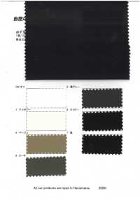 RN5068 Fukui Rayón Algodón Satén Platt Air In[Fabrica Textil] KOYAMA Subfoto