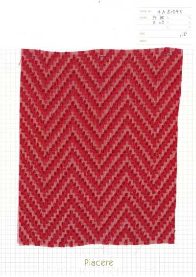 14A8104K Jacquard de corte brillante