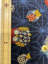 83075 Tela De Hilo Desigual Kinpukuro Kasuri Antigua[Fabrica Textil] VANCET Subfoto