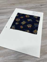 83075 Tela De Hilo Desigual Kinpukuro Kasuri Antigua[Fabrica Textil] VANCET Subfoto