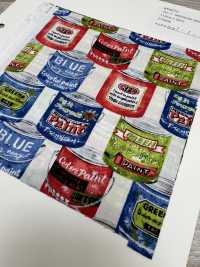 850572 Lata De Pintura Vintage Americana De Paño Ancho[Fabrica Textil] VANCET Subfoto