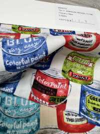 850572 Lata De Pintura Vintage Americana De Paño Ancho[Fabrica Textil] VANCET Subfoto