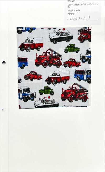 850571 Popelina AMERICAN VINTAGE Working Car