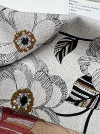 850583 Lienzo De Lino 80/20 PEONÍA[Fabrica Textil] VANCET Subfoto