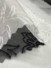 SLC11296 SLC11296 (Botánico) Encaje De Organza De Seda[Fabrica Textil] KOYAMA Subfoto