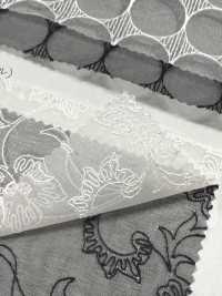 SLC11296 SLC11296 (Botánico) Encaje De Organza De Seda[Fabrica Textil] KOYAMA Subfoto