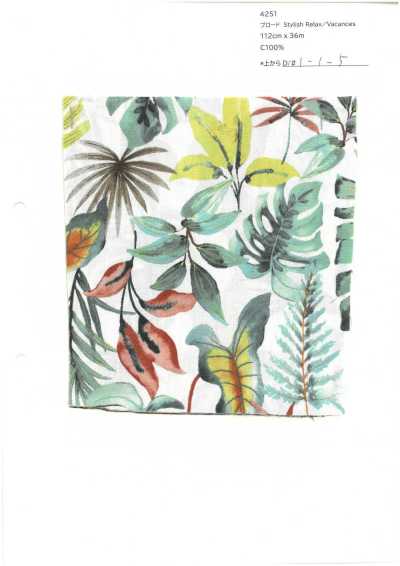 4251 SEVENBERRY® Popelina elegante Relax / Vacances