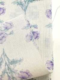 850573 SEVENBERRY® Lawn Algodón Sin Blanquear Soleil Azul / Flor Silvestre[Fabrica Textil] VANCET Subfoto