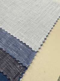 A-5109 Lino Teñido índigo[Fabrica Textil] ARINOBE Subfoto
